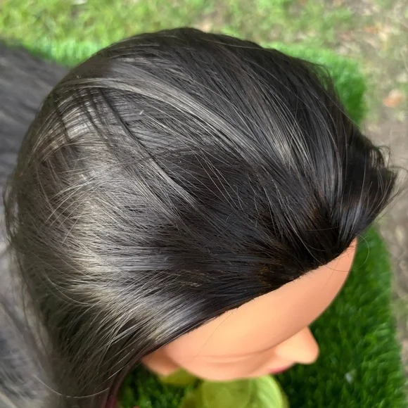 MANNEQUIN HEAD WIG PRACTICE HAIRSTYLE BEAUTICIAN HAIRDRESSER UPDO COSMETOLOGY - Picture 15 of 15